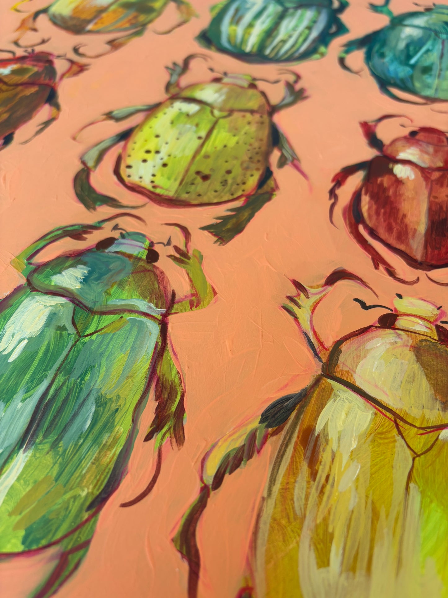 Jewel scarabs